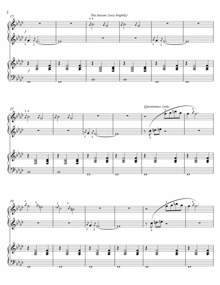 Erik Satie Gnossiennes No 1 For Piano Duet Page 2