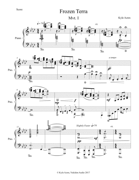 Erik Satie Gymnopedie No 2 For Piano Duet Page 2