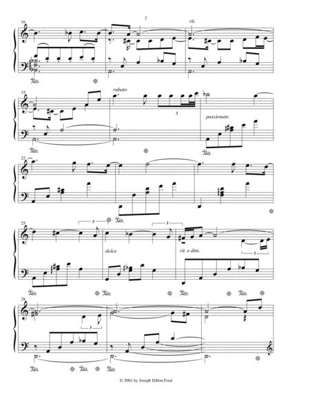 Espero Que Si For Piano Solo Page 2