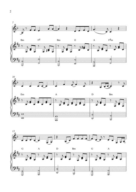 Eternal Flame Clarinet In A Solo And Piano Accompaniment Page 2