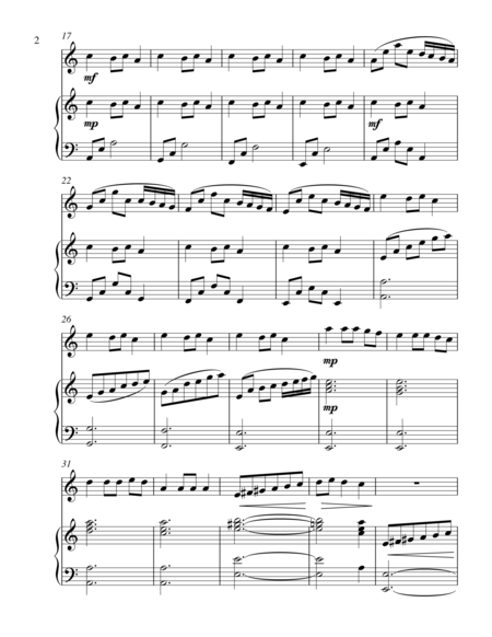 Etude 2 0 2 5 For Piano Solo From 25 Etudes Using Symmetry Mirroring And Intervals Page 2