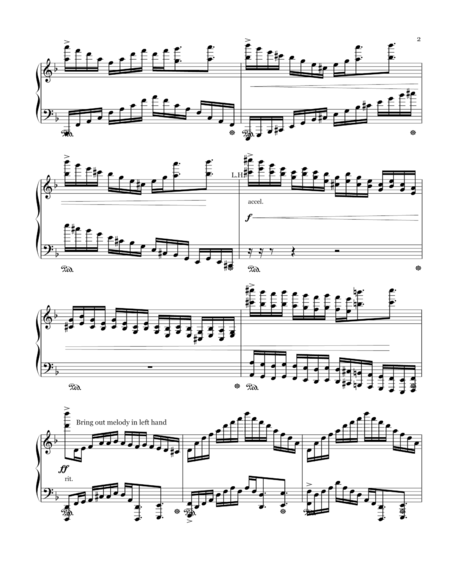 Etude No 2 In D Minor Page 2