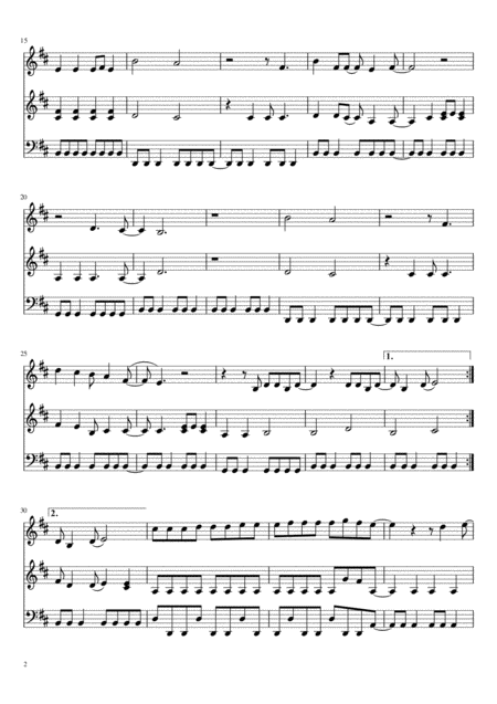 Everlong Violin 1 Violin 2 Cello Page 2