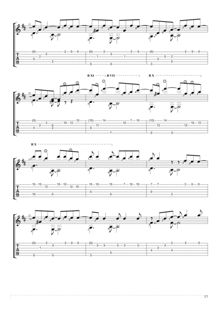 Everything Solo Guitar Tablature Page 2