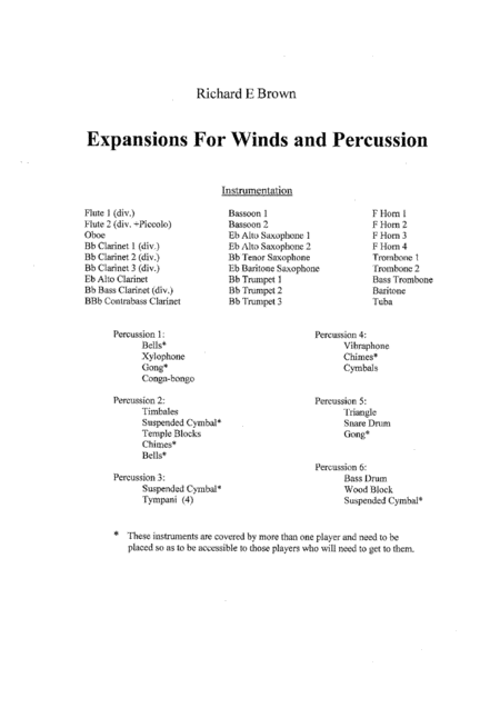 Expansions For Winds And Percussion Page 2