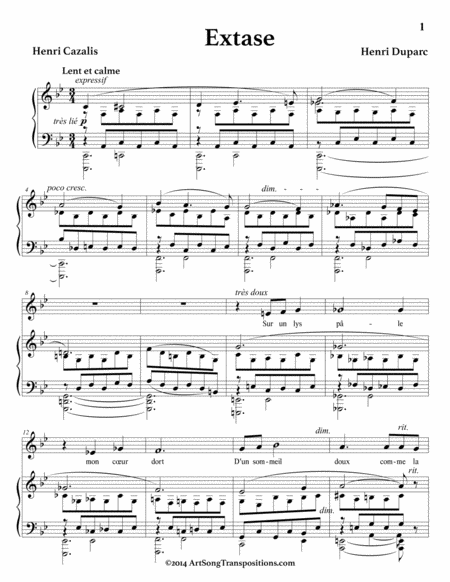 Extase B Flat Major Page 2