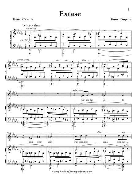 Extase D Flat Major Page 2