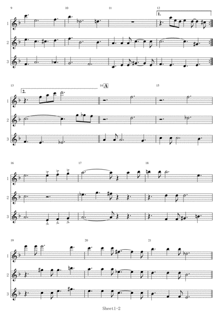 Ez Trio Set Moonlight Serenade Page 2