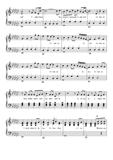 Faded In Original Key Self Accompaniment Version With Partial Solo Page 2