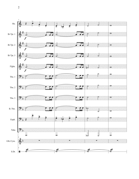 Fanfare And Tarantella Page 2