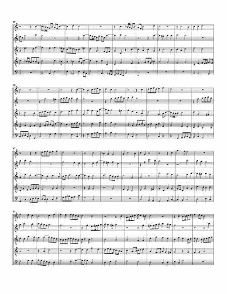 Fantasia A5 Two In One Arrangement For 5 Recorders Page 2