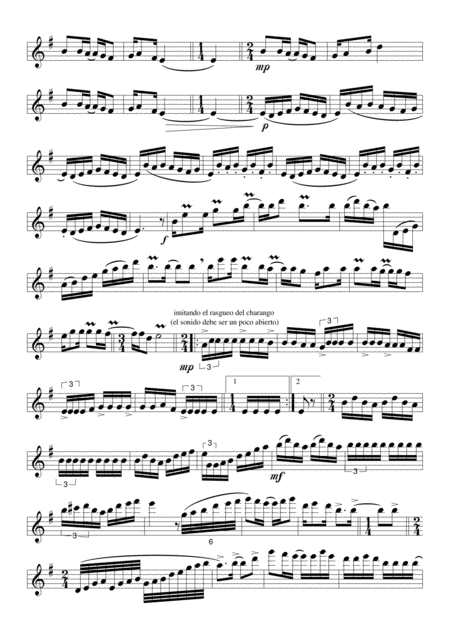 Fantasia N 2 Para Flauta Sola Calahuayo Page 2