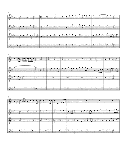 Fantasia On B A C H Swwv 273 Arrangement For 4 Recorders Page 2