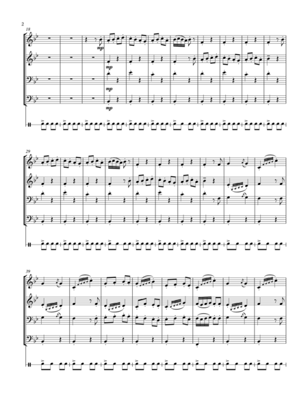 Farandole From L Arlesienne For Brass Quartet Page 2