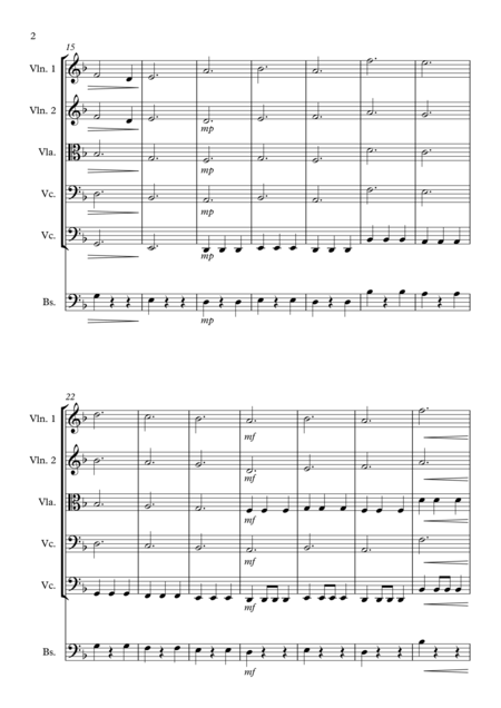 Faraway Home String Ensemble Page 2