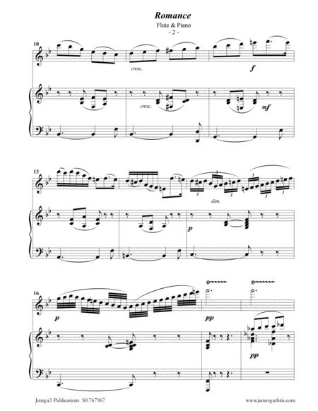 Faur Romance Op 28 For Flute Piano Page 2