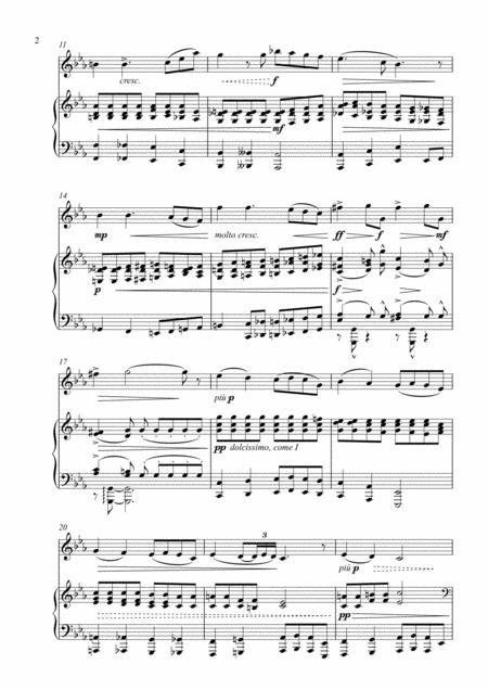 Faure Elegy Op 24 Violin And Piano Page 2