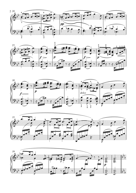 Faure Sicilienne Op 78 For Piano Solo Page 2