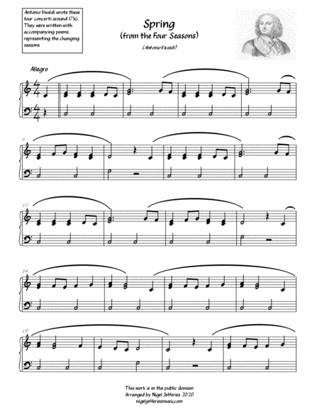 Favourite Composers 5 Iconic Classical Pieces Arranged For Easy Piano Page 2