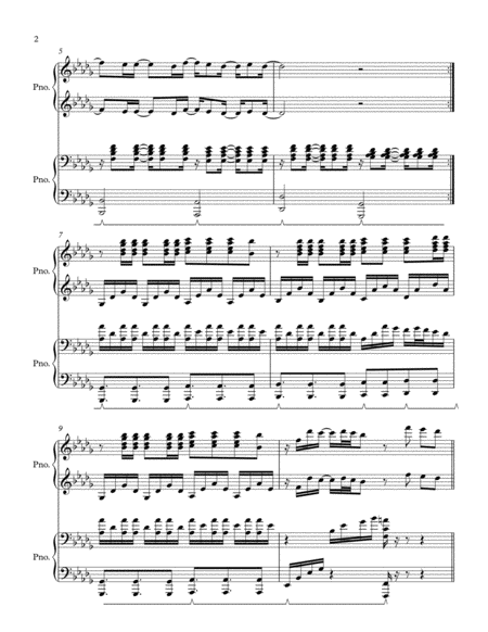 Final Countdown Europe String Quartet Page 2
