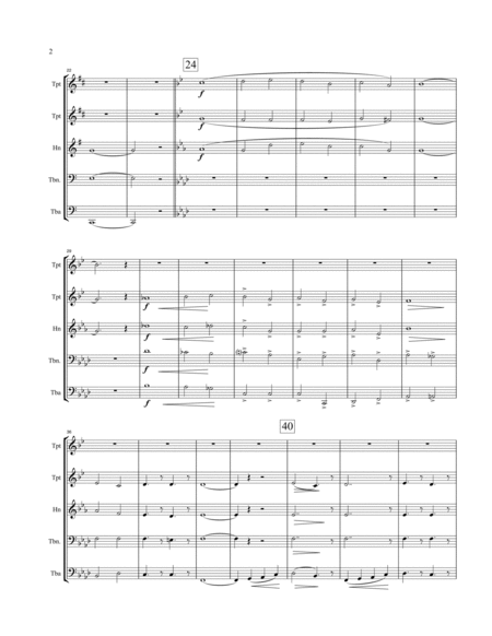 Finlandia For Brass Quintet Page 2