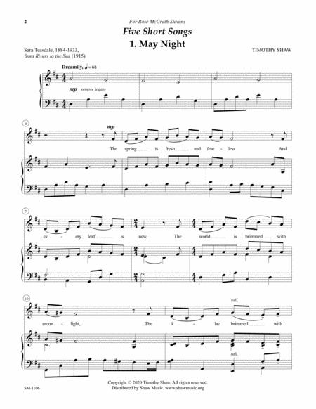 Five Short Songs Page 2