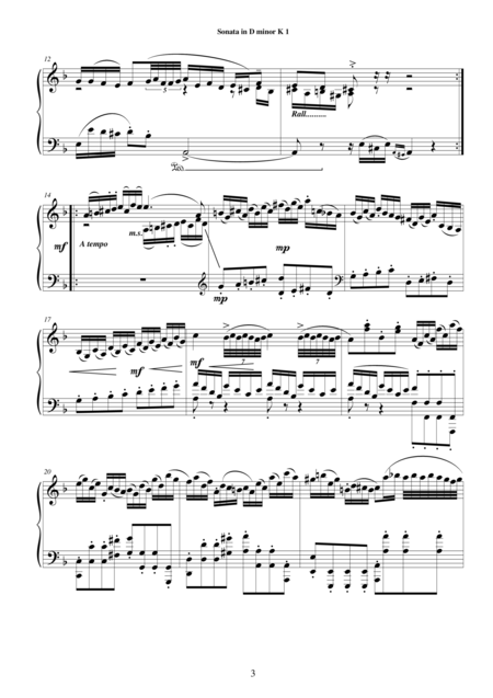 Five Sonatas For Piano By Domenico Scarlatti Page 2