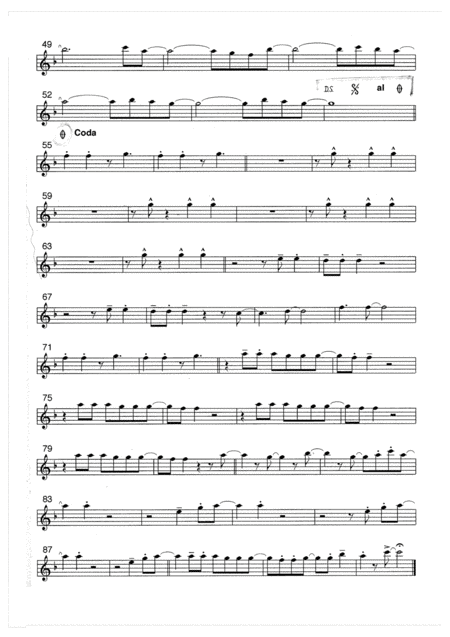 Flashdance What A Feeling Vocal With Band 7 Horns Key Of F Minor Page 2