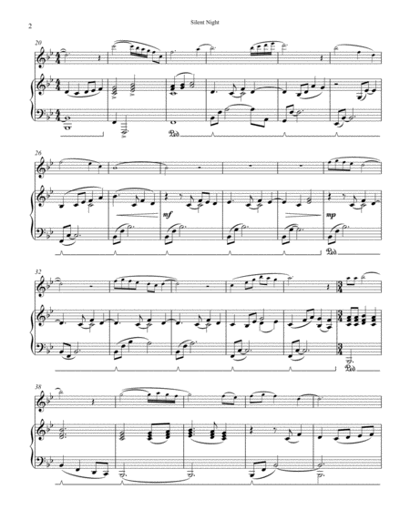 Flute Silent Night Page 2