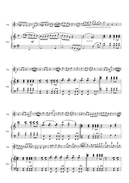 Folk Song Snapshots For Violin And Piano Page 2