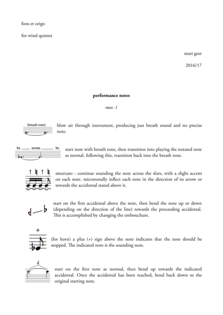 Fons Et Origo Individual Flute Part Page 2