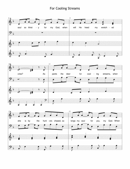 For Cooling Streams Choir Version Includes Unlimited License To Copy Page 2