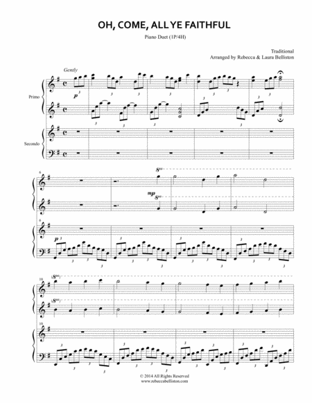 For The Love Of Christmas Piano Album Page 2