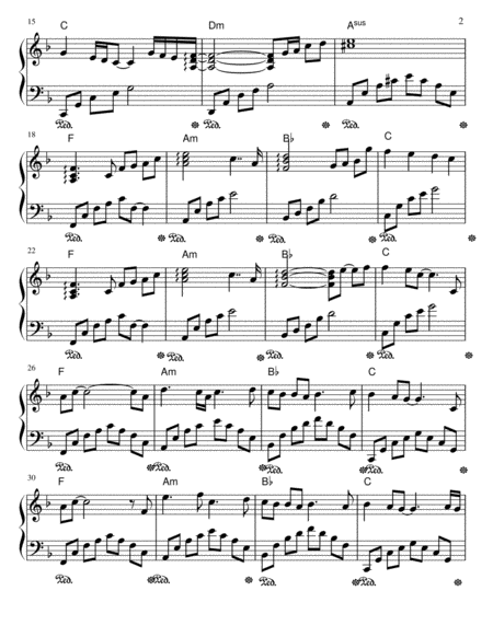 Forever In Love Kenny G Piano Solo Page 2