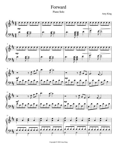 Forward Early Intermediate Piano Solo Page 2