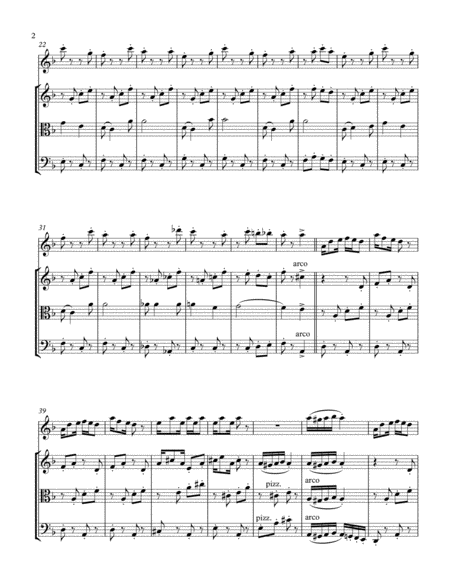 Frank R Gillis Midnight Hollow Capers Orig Coon Hollow Capers Arranged For Flute String Trio Page 2