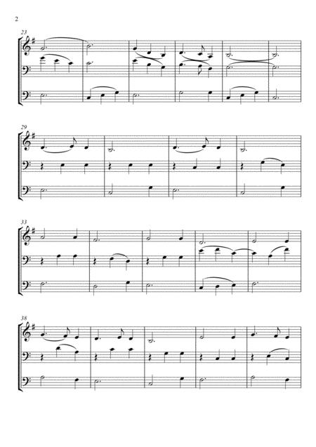 Franz Gruber Silent Night French Horn Trombone And Tuba Trio Page 2