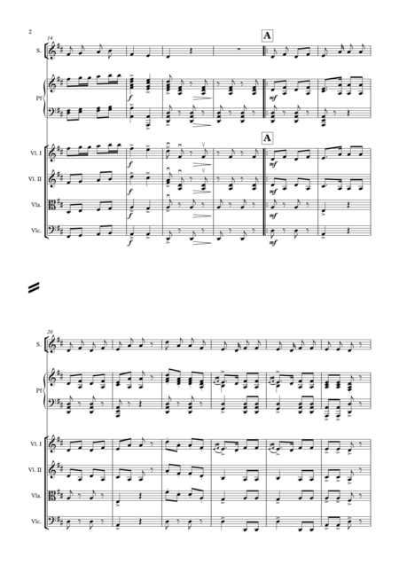 Franz Lehr La Vedova Allegra Operetta N 14 Chanson Voce Piano Quartetto D Archi Page 2