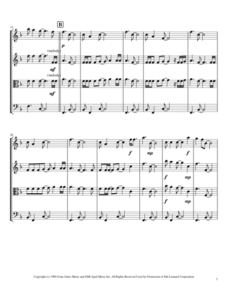 Free Fallin String Trio Page 2