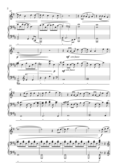 Frozen Let It Go For Alto Flute Piano Including Part Score Page 2