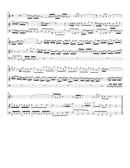 Fugue Bwv 953 Arrangement For 3 Recorders Page 2