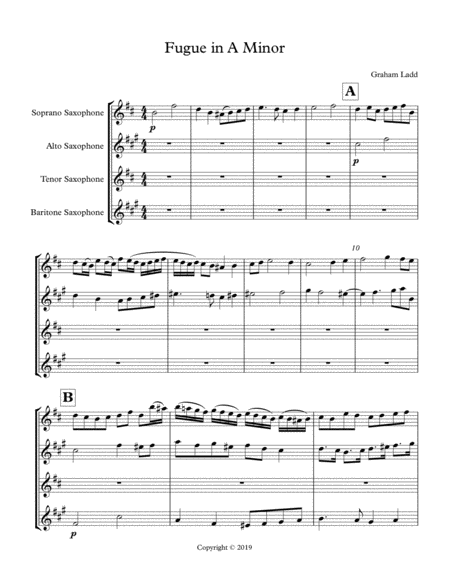 Fugue In A Minor Page 2