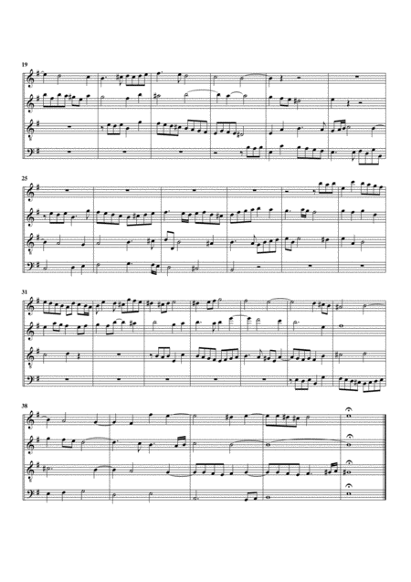Fugue In F Minor Arrangement For 4 Recorders Page 2