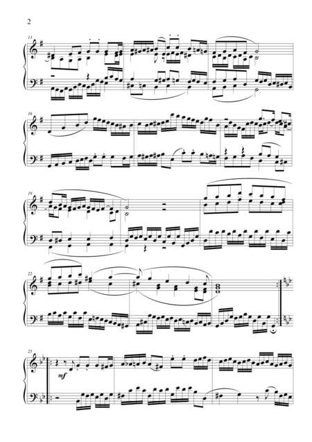 Fugue No 3 In G Major Page 2