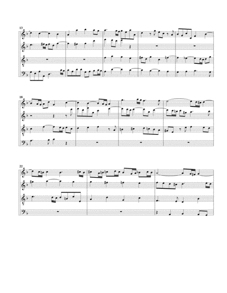 Fugue No 6 Hwv 610 Arrangement For 4 Recorders Page 2