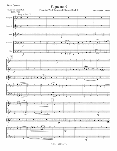 Fugue No 9 Page 2