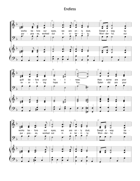 Fugue Woo 8 Arrangement For 5 Recorders Page 2