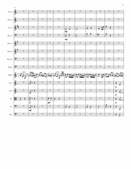 Fum Fum Fum For Orchestra And Solo Violin Page 2
