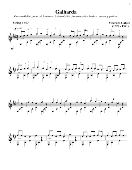 Galharda Guitar Page 2