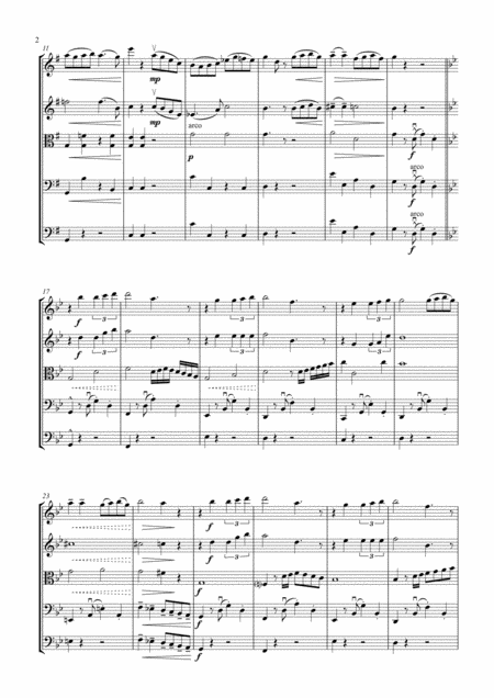 Gardel Por Una Cabeza String Orchestra Score And Parts Page 2